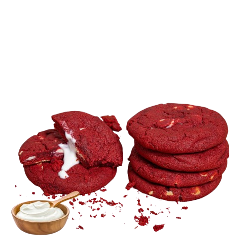 Red Velvet Cheese Cookies